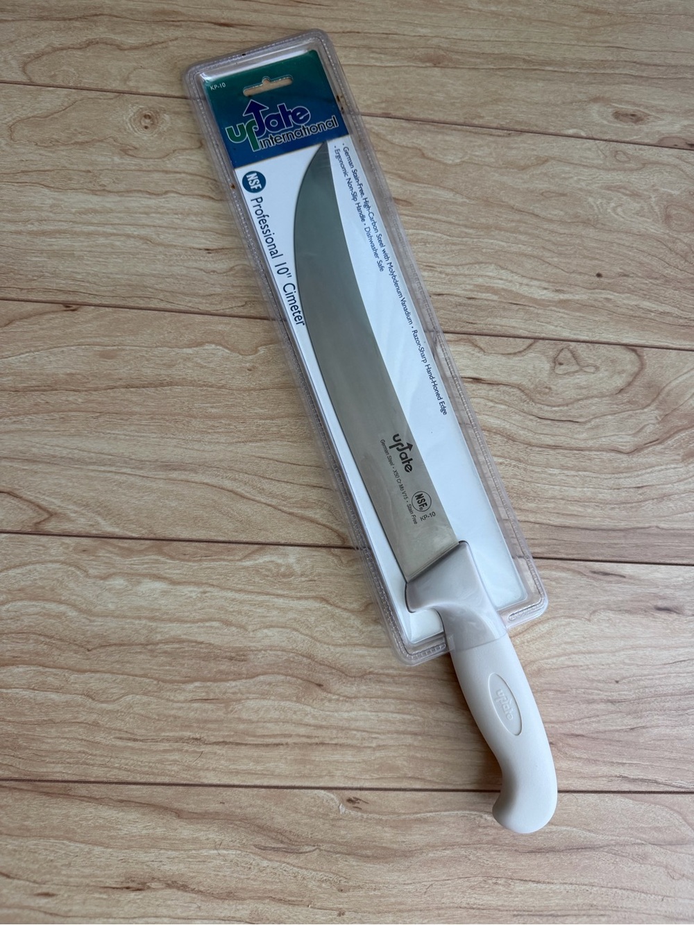 Update International KP-10 - 10" German Steel Cimeter Knife
